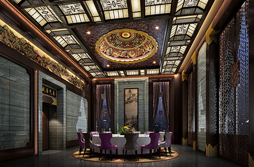 芜湖低调奢华的新中式酒店设计效果图